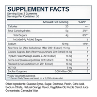 Rosebest Gummies Détoxifiantes et Soutien Digestif Personnalisées à la Formule Végétale Naturelle, Formule Végétalienne à Base de Plantes, Cure de Nettoyage Intestinal de 15 Jours avec Probiotiques