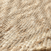 Moderne Luxuriöse Handgefertigte Umweltfreundliche Rutschfeste Jute-Hanf Dhurry Teppiche Geometrisches Muster Flachgewebter Teppich für den Hausgebrauch im Indischen Stil