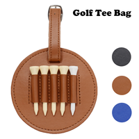 Accessoires de golf haut de gamme, sac de rangement pour tees de golf écologiques et portables pour les entraîneurs de golf