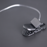 Protector de Silicona Ecológico Personalizado para Audífonos, Clip Otoclip Binaural/Monaural, Cordón Antipérdida, Accesorios para Audífonos BTE