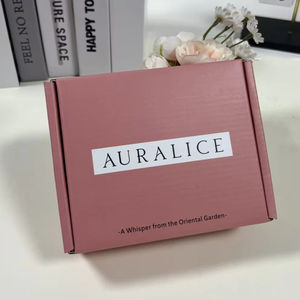 Boîtes d'expédition rouges personnalisées avec logo créatif <span class=keywords><strong>blanc</strong></span> pour emballages cadeaux et boîtes d'expédition pour emballages de vêtements - Product Image 3