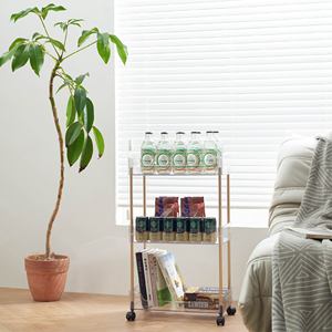 Meilleure vente d'usine Fabricants Chariots à étagères <span class=keywords><strong>Chariot</strong></span> de rangement carré et rond Étagère d'organisation avec roue <span class=keywords><strong>Chariot</strong></span> à tiroirs - Product Image 2