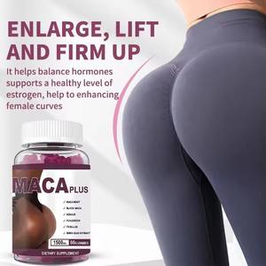 Gomitas BBL, Suplementos para Aumentar y Mejorar el Tamaño de Caderas, Glúteos y Senos, Productos de Belleza para Mujeres - Product Image 6