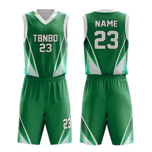 New Pattern Youth Custom Team Full Sublimated Basketball Uniform