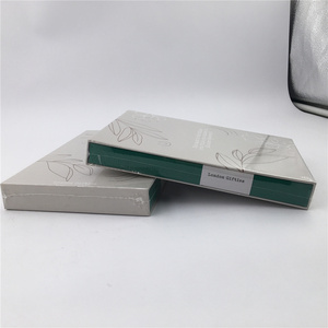 Carnet personnalisé à couverture rigide A5 en lin, impression en couleur, papier épais 160 g/m², ligné à pois, vente en gros - Product Image 2