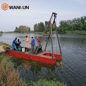 Xách tay 6 inch Vàng cát khai thác mỏ NẠO VÉT Máy bơm hiệu quả máy bay phản lực hút <span class=keywords><strong>dredger</strong></span> với động cơ nổi tiếng thành phần cốt lõi động cơ - Product Image 5