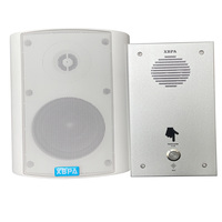 Système de sonorisation XBPA, ensemble complet d'équipements, amplificateur de puissance, haut-parleur, microphone avec fonction de lecture et de diffusion sur réseau IP