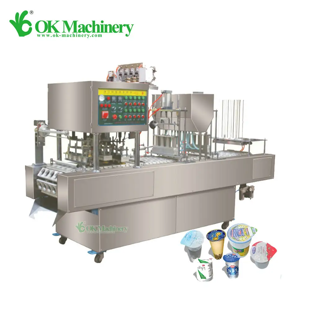 Machine automatique de remplissage et de scellage d'eau de tasse minérale