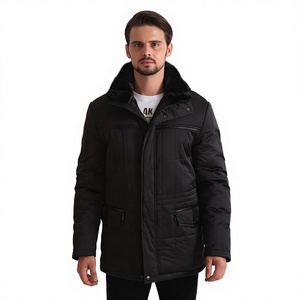 Nueva Chaqueta <span class=keywords><strong>Anorak</strong></span> Impermeable de Invierno para <span class=keywords><strong>Hombre</strong></span>, Talla Grande, Reversible y Ecológica - Product Image 1