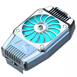 Radiateur de téléphone portable compatible avec tous les Smartphones pour tiktok living Gaming Rechargeable RGB Cooling Fan Mobile Phone Cooler
