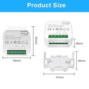 Compteur d'énergie intelligent Wifi Tuya, système solaire photovoltaïque, surveillance bidirectionnelle de la production et de la consommation d'énergie - Product Image 5