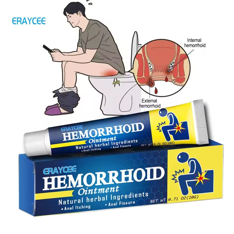 Hemorrhoid Ointment Relieve Hemorrhoid Pain Anal Bleeding Swelling Natural External Herbal Hemorrhoids Removal Cream