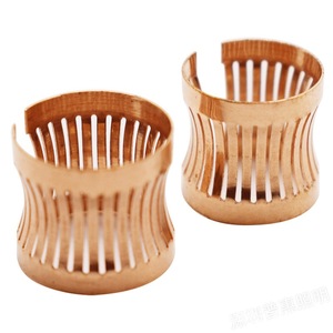 Couronne de borne en laiton à ressort B-22 pour connexion électrique haute fréquence, interface AC/DC, conductivité 10, nombre de puces 10 - Product Image 5
