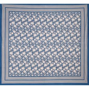 ผ้าปูที่นอนสีน้ำเงินลายพิมพ์ลายชนเผ่า เป็นมิตรกับสิ่งแวดล้อม เกรด A พร้อมปลอกหมอน 2 ใบ ผ้าฝ้าย 300 เส้นด้าย ราคาขายส่ง - Product Image 2