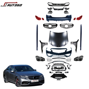 Kit de Carrocería de Material PP ABS de Nuevo Diseño para <span class=keywords><strong>Benz</strong></span> Clase <span class=keywords><strong>E</strong></span> W212 E200 E260 E300 E350 E400 E500 4MATIC CGI, Actualización a E63 AMG 2013 - Product Image 1