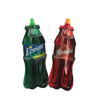 Sachet de Jus en Plastique Personnalisé en Forme de Bouteille, Prix Usine, Pochette avec Bec Personnalisé, Emballage de Jus de Fruits, Sachet de Boisson