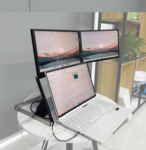 Extensor de Pantalla Triple Plegable de 15.6 Pulgadas para Laptop, Conexión USB-C Plug & Play, Pantalla Extendida Portátil para Laptop PC Windows Mac - Product Image 3