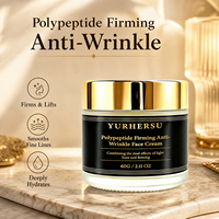 Crème Visage Polypeptide OEM ODM Soin Anti-Rides Marque Privée Logo Personnalisé Fini Lisse et Délicat pour Tous Types de Peau Soin Quotidien
