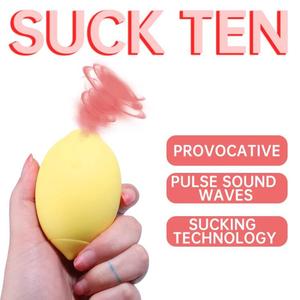 Vibradores en Forma de Limón para Mujeres, Estimulador de Clítoris y Punto G, Masajeador con Succión, Juguetes Sexuales para Adultos, Venta al Por Mayor - Product Image 2