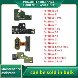 Khoảng cách gần môi trường xung quanh đèn Flash cảm biến ánh sáng kết nối Flex cáp cho Huawei Nova 2i <span class=keywords><strong>2</strong></span> Lite <span class=keywords><strong>3</strong></span> cộng với 3E 3i 4E 5t 7 Pro <span class=keywords><strong>SE</strong></span> 7i 8 - Product Image 1