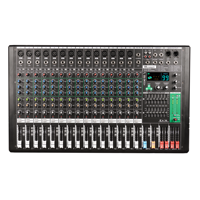 Console de mixage audio professionnelle 16 canaux EX avec 99 effets DSP, contrôleur DJ/console de mixage audio pour concerts sur scène de grande envergure en direct