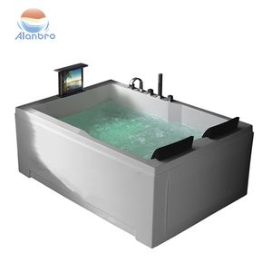Bañera de Hidromasaje Moderna para 2 Personas <span class=keywords><strong>con</strong></span> Panel de Pantalla Táctil, Grifo de Hidromasaje Incluido, Control por Computadora, Precio de Fábrica - Product Image 3