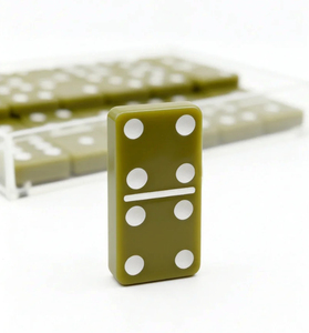 Juego de Dominó Acrílico Ecológico con Color Personalizado y Tamaño Personalizado para Entretenimiento Familiar, Fiestas Temáticas Educativas - Product Image 6