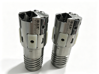 Foret à trous profonds QIFENG BTA-A personnalisé, élimination des copeaux internes, finition brillante non revêtue, diamètre 37,00-106,99 mm pour le perçage des métaux