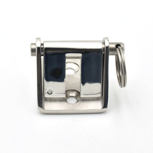 Moulage précis SS316 <span class=keywords><strong>bouchon</strong></span> de verrouillage de chaîne d'ancrage <span class=keywords><strong>bouchon</strong></span> de chaîne marine avec anneau rapide à broches matériel de bateau en acier - Product Image 4