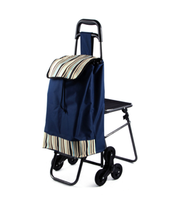 Klim Trapwielen Opvouwbare Draagbare Groente Boodschappentas - Product Image 3