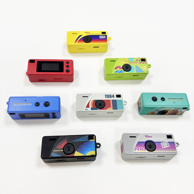 Popular Selling Mini Digital Keychain Camera Photo Video Recorder 1080P With Flashlight and Photo Filters