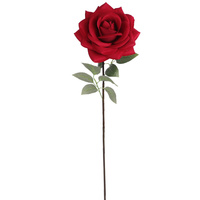 Saint Valentin 28CM Énorme Rose Velours Artificiel Fleur Géante Pour La Maison De Mariage Rose En Gros