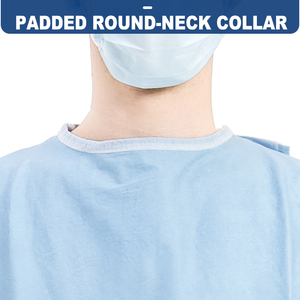 Robe chirurgicale Spunlace niveau 4 jetable stérile tissu perforé à l'aiguille hôpital salle d'opération robes HAIXIN santé en gros - Product Image 3
