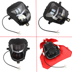 ไฟหน้ารถมอเตอร์ไซค์ Zuqing รุ่น LED สีแดง HL109 0 สำหรับ Honda RF450 CRF250 XR650 ใช้สำหรับรถออฟโรด - Product Image 4