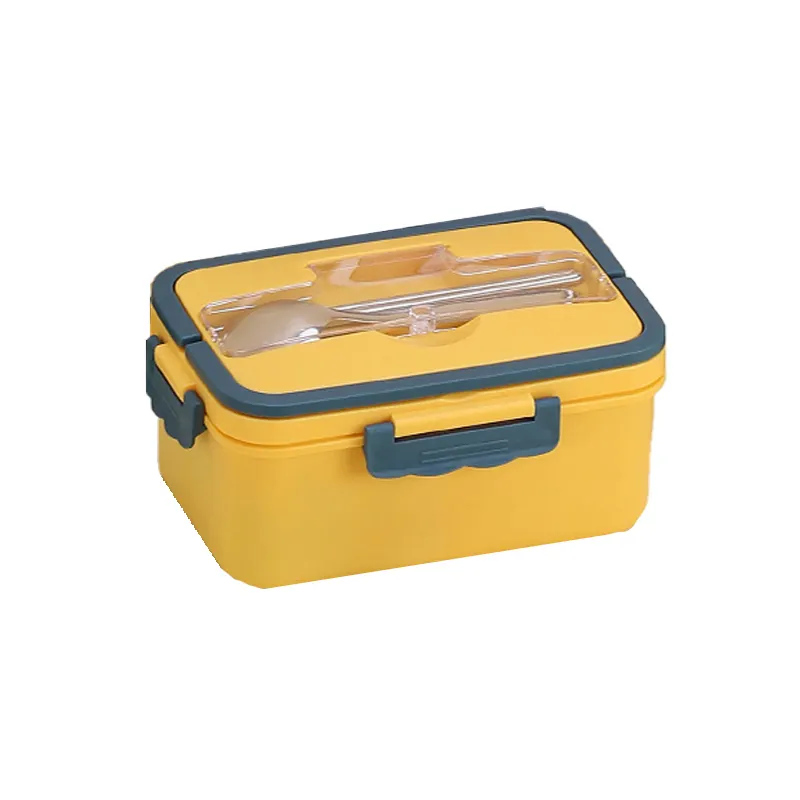 Hot Sale 1000/1500ML capacity lunch container handle within Insulated food box tableware contains kitchen food storage container
