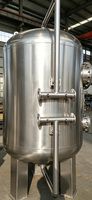 Filtre à charbon industriel en acier inoxydable, cuve d'adsorption pour la purification des liquides de process