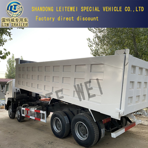シノトラックHOWOタイヤ315 80 22.5 60ton hp 380 Euro2 375HP 8X4中古ティッパーダンプトラック - Product Image 6