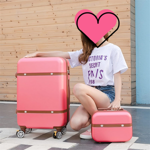 Luggage Sets Travel Luggage Bags Carry on Trolley Case Sets Travel <strong>Suitcase</strong> <strong>Pink</strong> Carry on With Spinner Wheels Lightweight Sets - Product Image 6