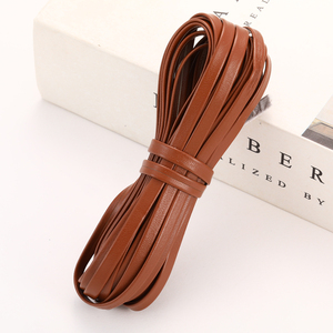 5m gấp đôi PU thiên vị ràng buộc Băng ruy băng cho thủ công chắp vá may Webbing phụ kiện tự làm vòng đeo tay túi quần áo cạnh V181 - Product Image 5