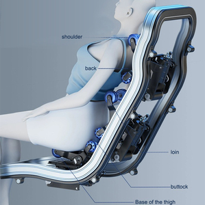2025 Neuer Stil Zero Gravity 4D SL-Track Massagesessel Thai-Stretch-Massagesessel Dual-Core-Massagesessel - Product Image 3