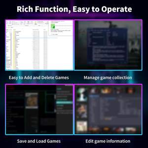 Ретро-игровая консоль с SSD на 1 ТБ, 16 191 игра, 80+ эмуляторов, Plug & Play, встроенный Windows, PlayZone FTP для видеоигр - Product Image 5