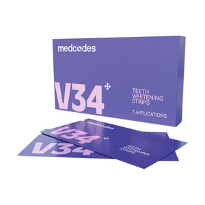 แถบฟอกสีฟันมิชลิน 7 คู่ แถบสีม่วงสำหรับขจัดคราบและป้องกันฟันเหลือง - Product Image 2