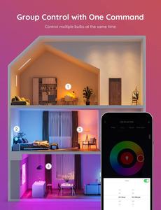 RGB Color Changing <span class=keywords><strong>LED</strong></span> Light <span class=keywords><strong>Bulb</strong></span> wifi thông minh & cho Bluetooth app điều khiển Wifi & cho Bluetooth app điều khiển thông minh <span class=keywords><strong>LED</strong></span> <span class=keywords><strong>BULB</strong></span> - Product Image 5