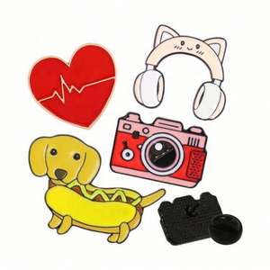 Wholesale Badge Maker Gold Plated Customized Cute Enamel <b>Pins</b> Metal Emblem Custom Logo Enamel <b>Lapel</b> <b>Pins</b> for <b>Suit</b> Men - Product Image 1