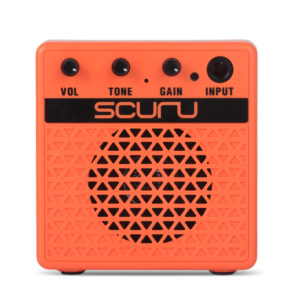 Amplificateur de <span class=keywords><strong>basse</strong></span> portable Scuru S7G, alimentation par batterie pour connexion casque, effets de compression/booster, sortie 4 x 8W - Product Image 2