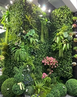 Offre Spéciale – Décoration Intérieure et Extérieure pour la Maison et le Jardin : Arbre en Herbe Artificielle Conique, Plante en Pot en Plastique, Écologique et Durable, Idéal pour Anniversaire