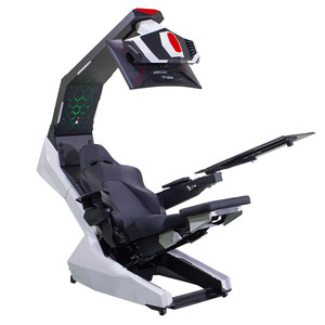 Fauteuil inclinable zéro gravité de haute qualité au design moderne avec massage et réglage, Imperator Works <span class=keywords><strong>Cluvens</strong></span> R1pro, pour 3 écrans - Product Image 5