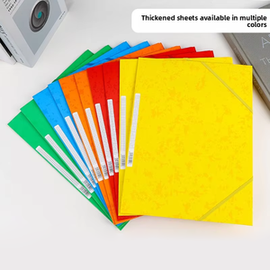Prix usine Stockage de fichiers A4 <span class=keywords><strong>Dossier</strong></span> Coloré Marbre-motif <span class=keywords><strong>Papier</strong></span> <span class=keywords><strong>Dossier</strong></span> Avec Corde Élastique - Product Image 6