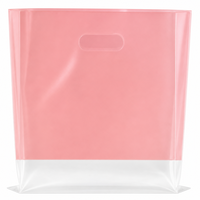 Sacs à main en plastique personnalisés pour la promotion de marque, l'emballage de vêtements, l'emballage cadeau et le transport en magasin