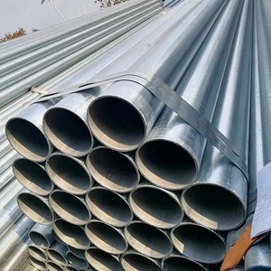 Zinc200-220g di tubi rotondi zincati a caldo/m2 <span class=keywords><strong>2</strong></span> "3" 6 "<span class=keywords><strong>1</strong></span>/<span class=keywords><strong>2</strong></span>" produttore di tubi in acciaio pesante a grandezza naturale Gi - Product Image 4